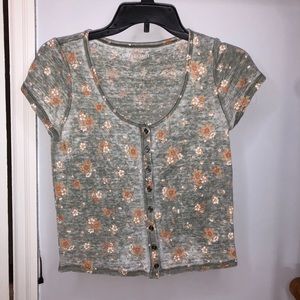 American Eagle Floral Top
